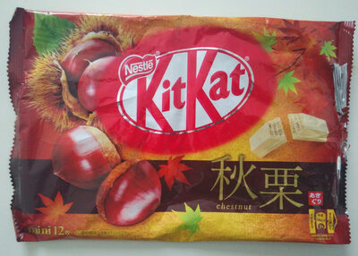 Kit Kat chestnut front packaging