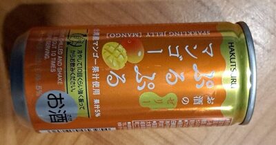 Saké pétillant en Gelée saveur mangue