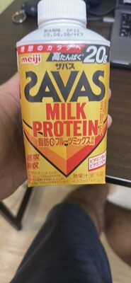 MILK PROTEIN 脂肪0 フルーツミックス風味 front packaging