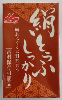 絹とうふ しっかり front packaging