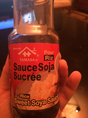 Sauce soja sucrée