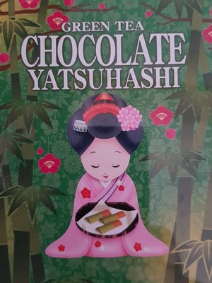 Chocolate Yatsuhashi front packaging