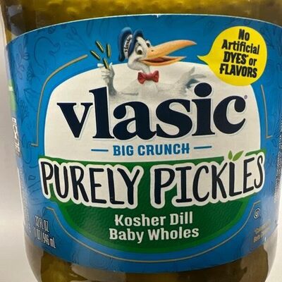 Purely pickles kosher dill