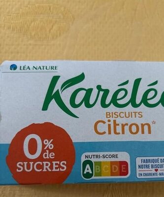 Karéléa Biscuits au citron