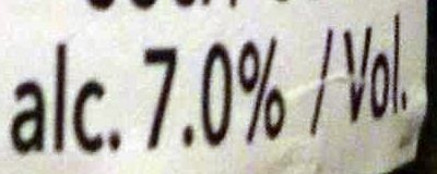 Hitachino Nest Red Rice Ale Traditionell nutrition facts table