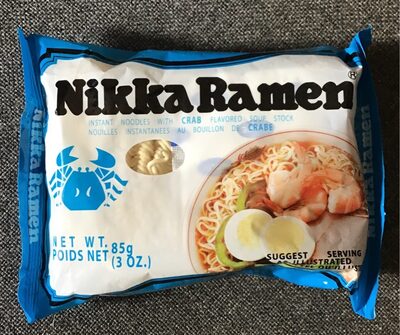 Nikka Ramen (nouilles instantanées au bouillon de crabe)