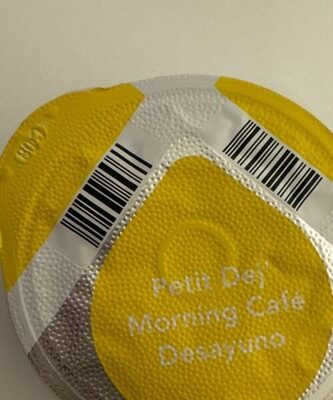 Morning cafe front packaging