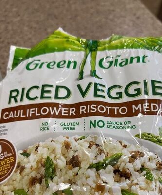 Riced Cauliflower risotto medley front packaging