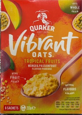 Quaker Vibrant Oats