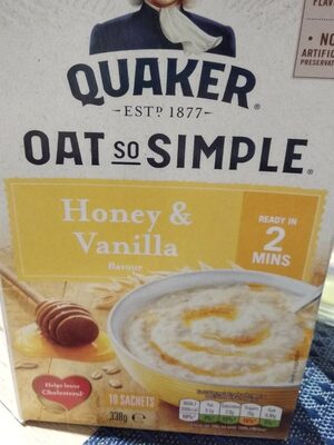 Oatso Simple Honey And Vanilla 10'S 338G