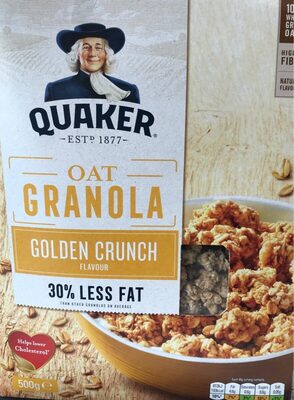 Granola golden crunch imp front packaging