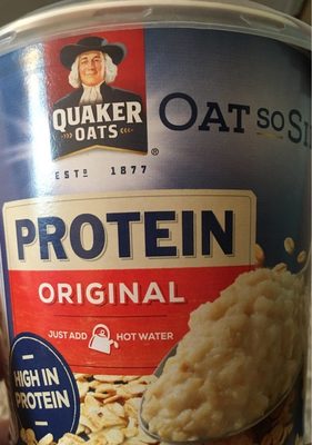 Protein oat front packaging