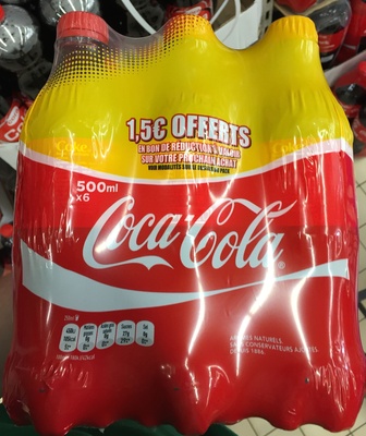 Coca-Cola front packaging