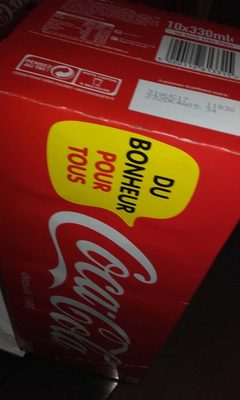 Coca canette x10