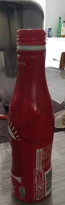 Red Aluminum Coke Bottle Statue of Liberty York Full & Capped
