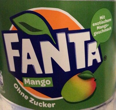 Fanta Mango front packaging