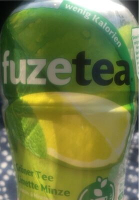 Fuzetea - Grüner Tee Limette-Minze front packaging