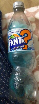 Fanta zero sugar front packaging