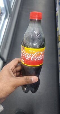 Coca Cola  lemon front packaging