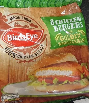 Birds eye chicken burgers