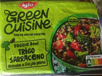 Veggie Bowl Trigo Sarraceno Brócolos e Feijão Preto