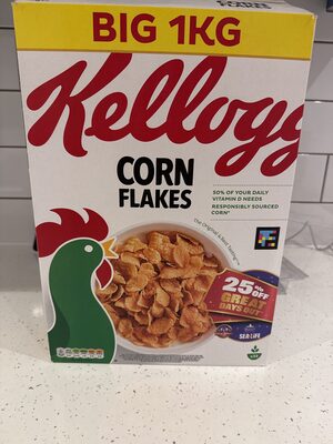 CORN FLAKES 1kg front packaging