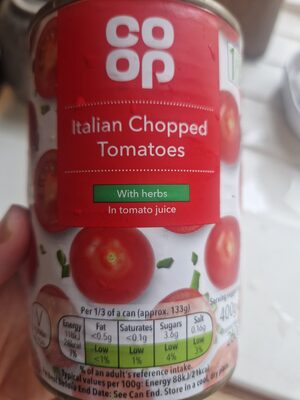 Italian Chopped Tomatoes
