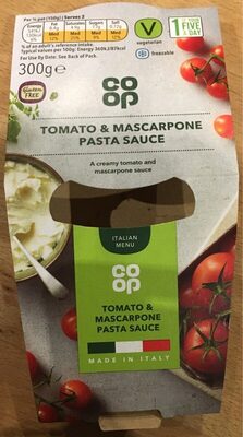 Tomato & Mascarpone Pasta Sauce