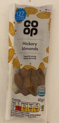 Hickory Almonds front packaging