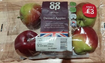 Dessert Apples front packaging