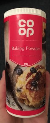 Baking powder front packaging