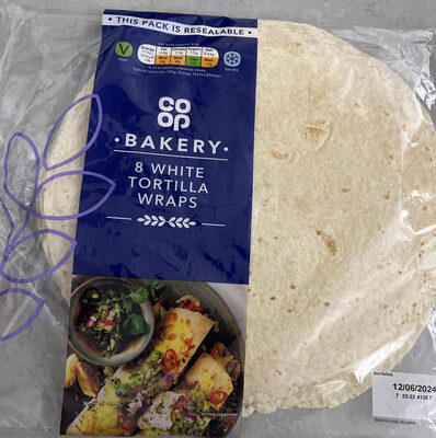 White Tortilla Wraps