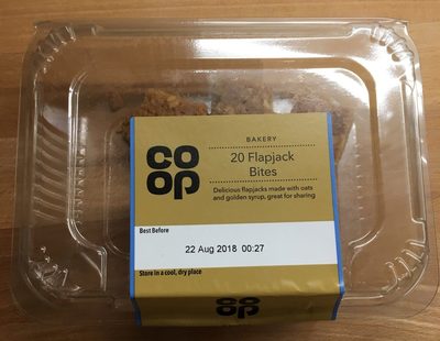 20 Flapjack Bites