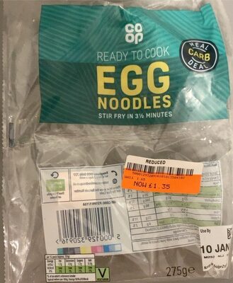 Egg noodles
