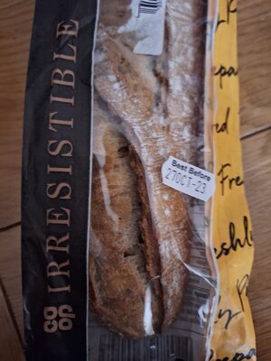 White sourdough baguette