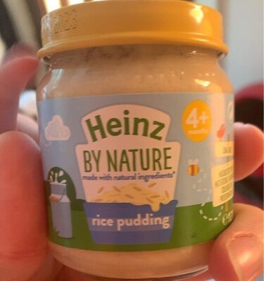 Rice pudding front packaging