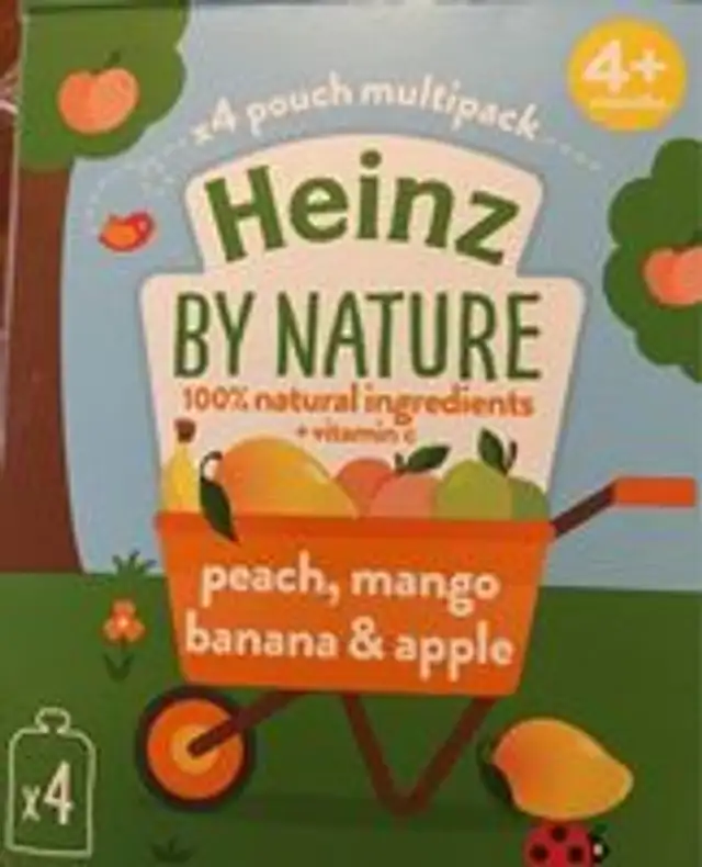 Peach Mango Banana & Apple