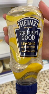 Lemon and black pepper mayonaise