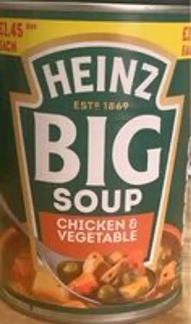 Heinz Big soup Chicken & Vegetable