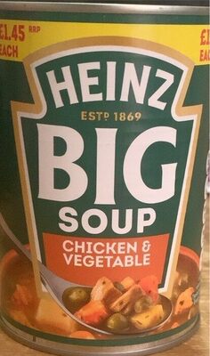 Heinz Big soup Chicken & Vegetable