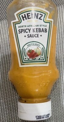 Spicy kebab sauce front packaging