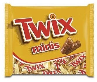 Twix mini front packaging