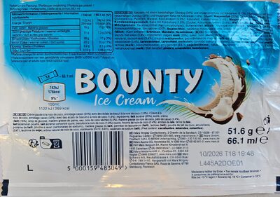Bounty Ice Cream