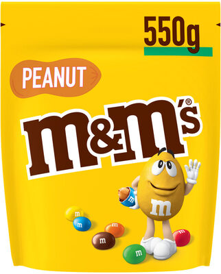 M&M's peanut front packaging