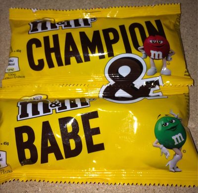 M&M lot 2x45g front packaging