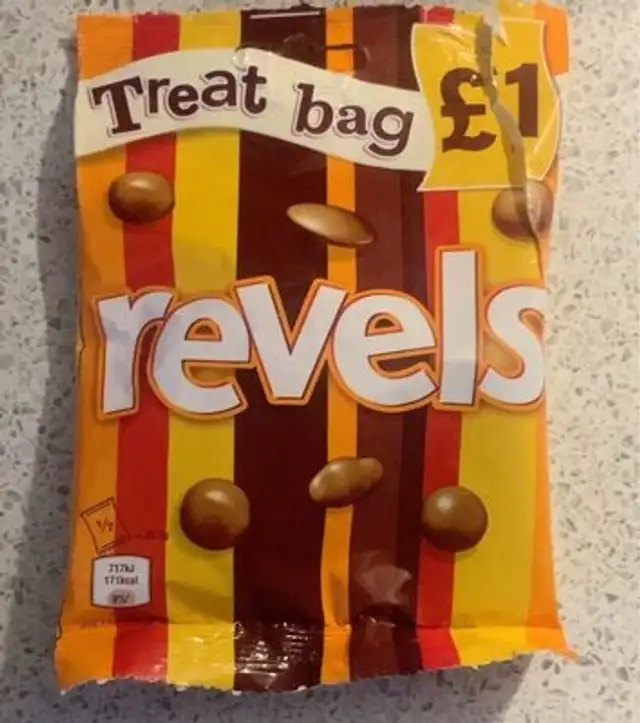 Revels front packaging