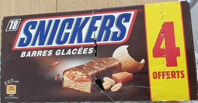 Snickers barres glacées
