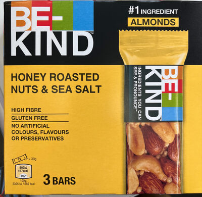 Honey roasted nuts and sea salt