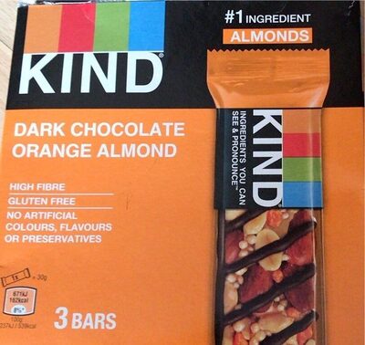 dark chocolate orange almond