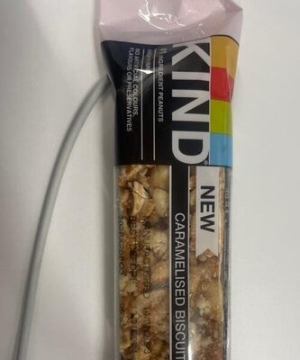 Caramelised biscuit nut bar